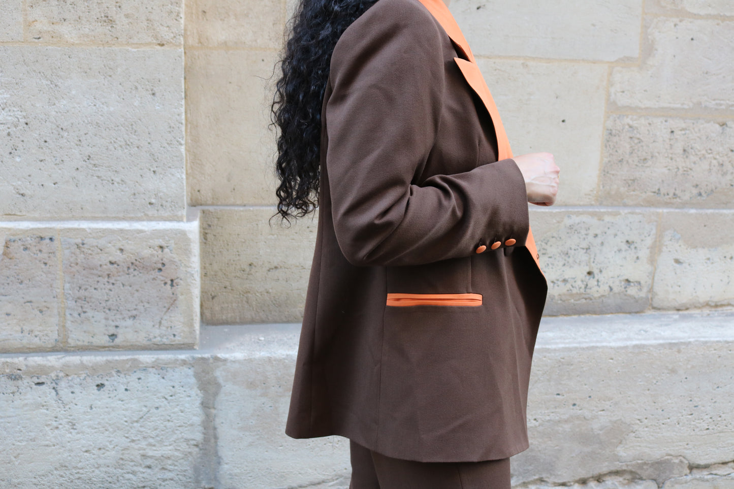 Blazer Le Golfique Brown/Orange