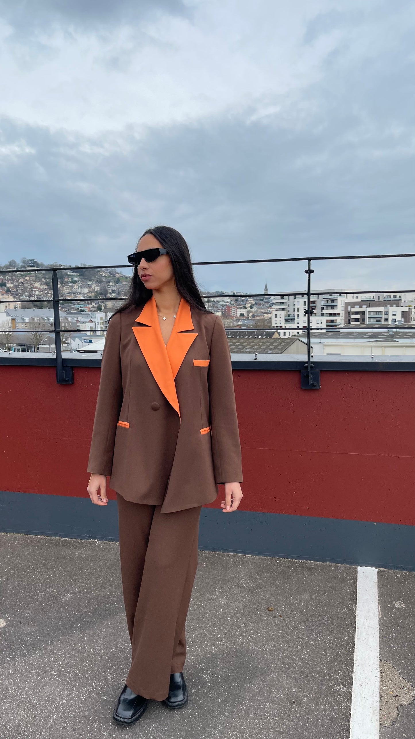 Blazer Le Golfique Brown/Orange